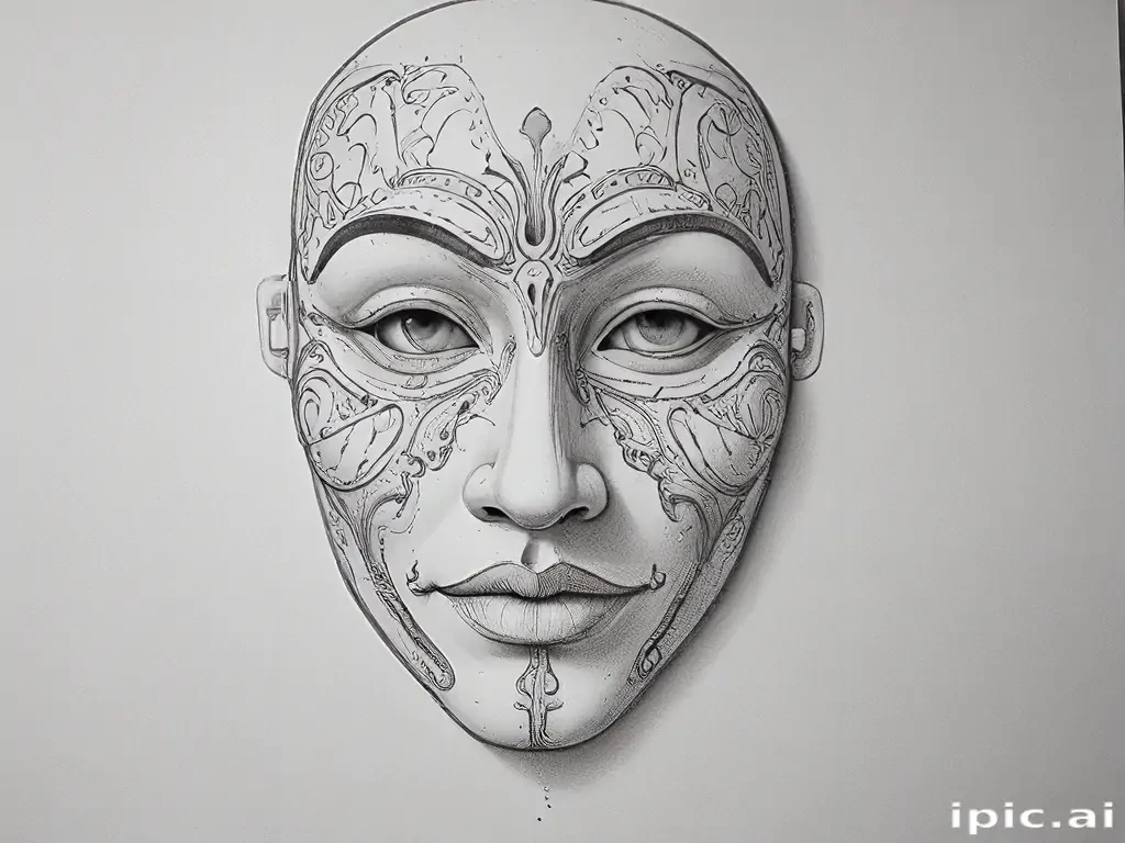 mask drawing