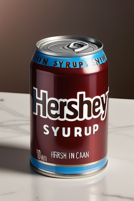 hershey syrup in a can
