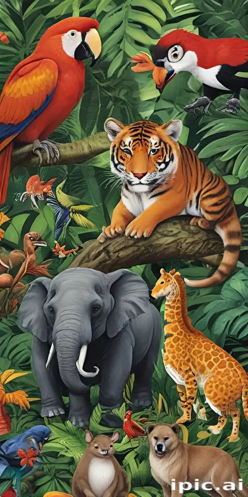 rainforest animals