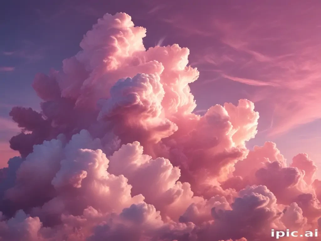 pink cloud wallpaper