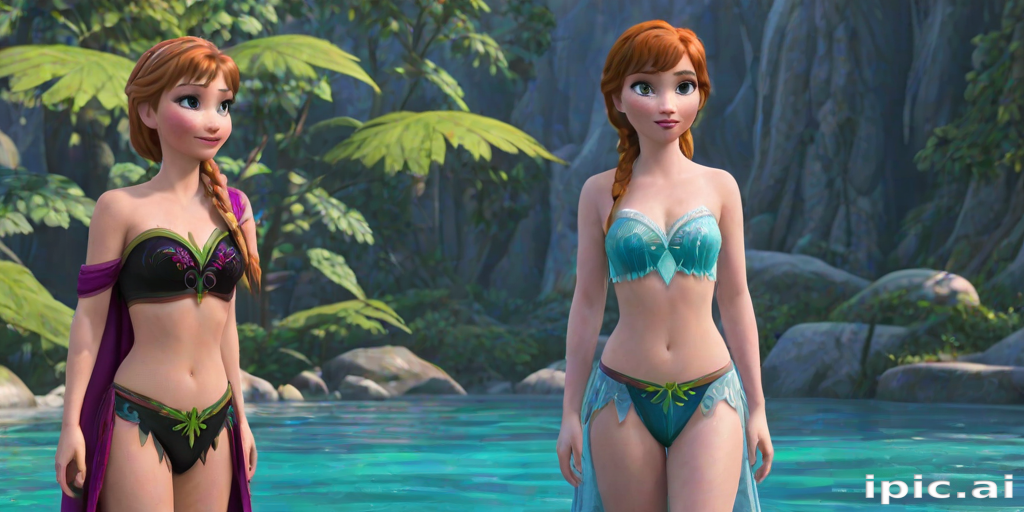 frozen anna bikini