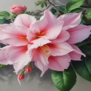 flower pencil drawing