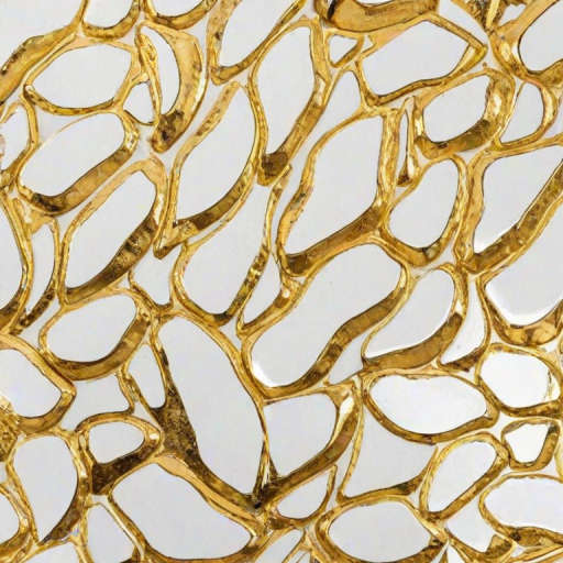 white gold background