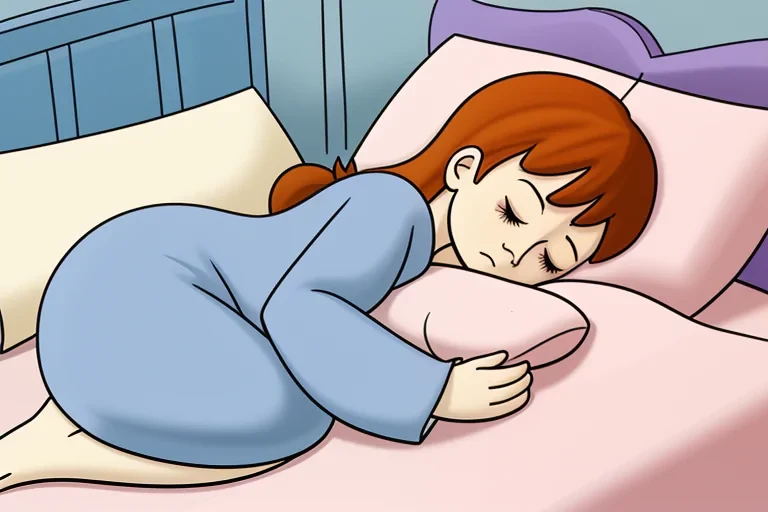 sleep cartoon
