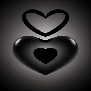black heart pictures