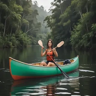canoeing png