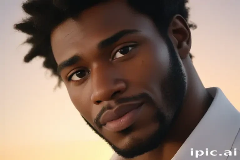 black man