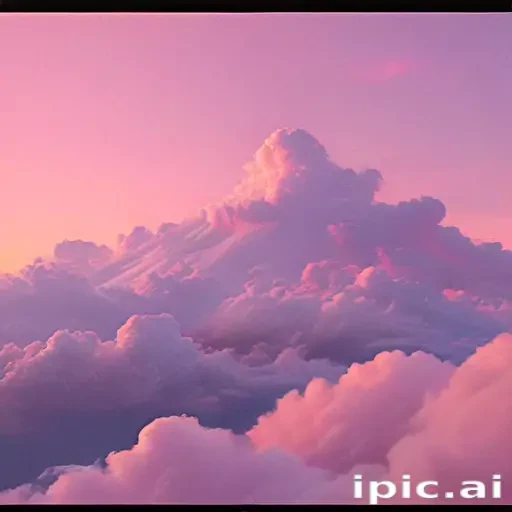 pink cloud aesthetic