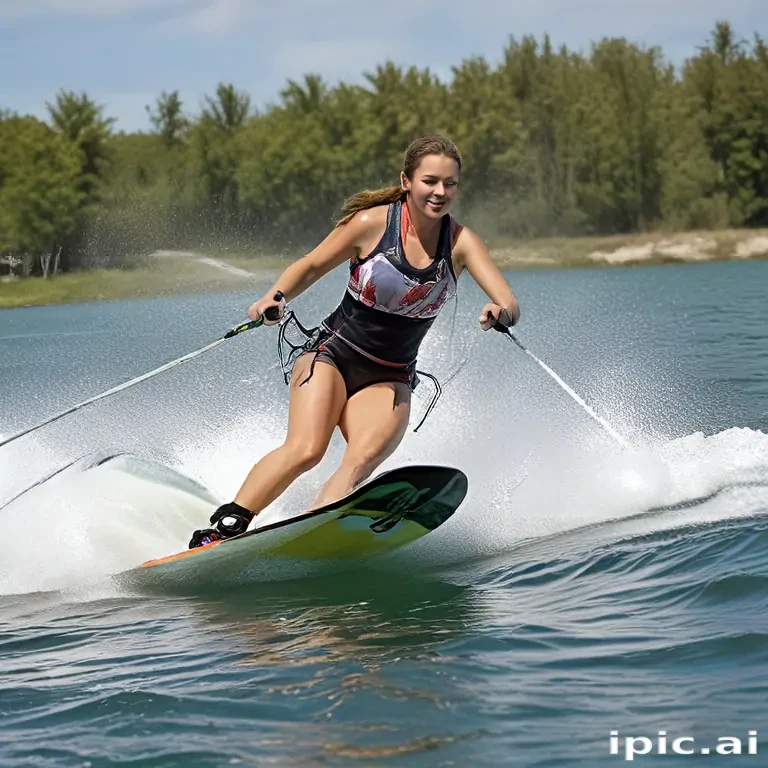 water skiing