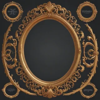 oval frame clipart