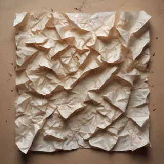 crumpled paper overlay