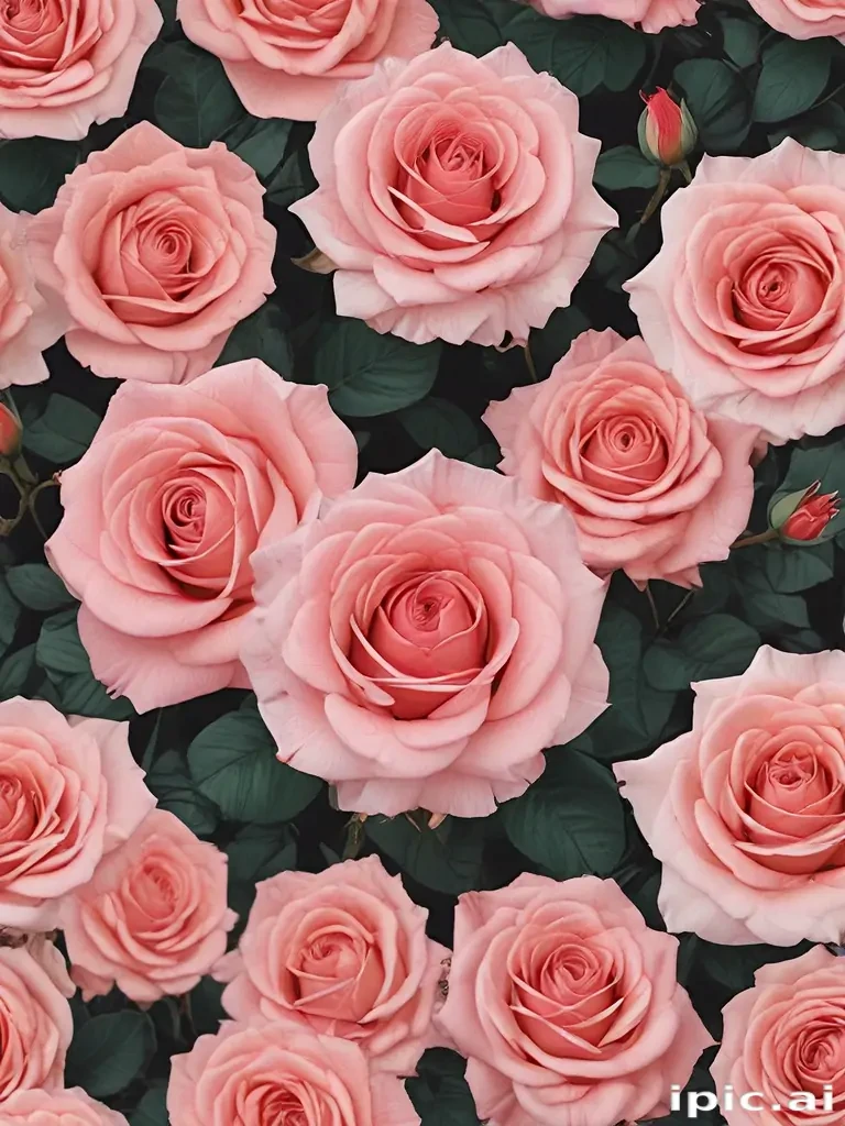 roses background aesthetic