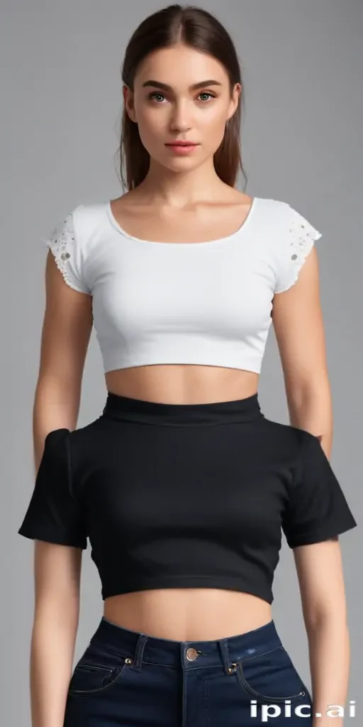 crop top mockup