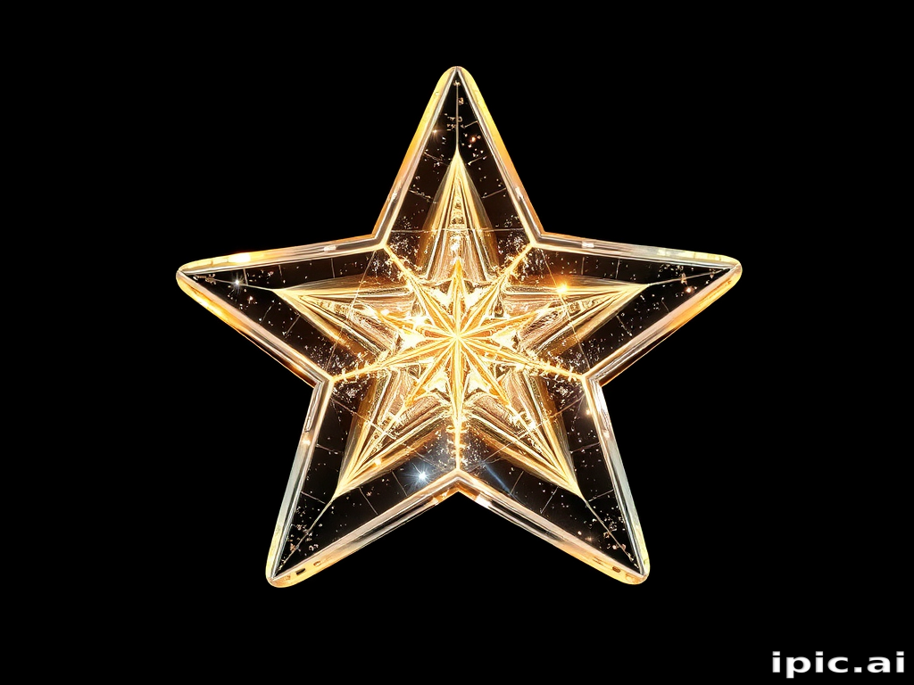 transparent star