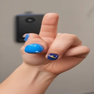 blue thumbs up emoji
