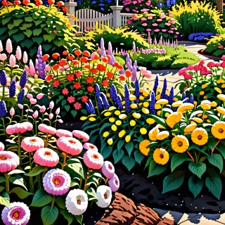 flower garden