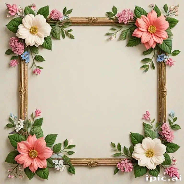 floral frame
