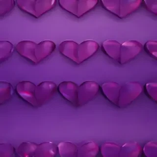 purple heart pattern wallpaper