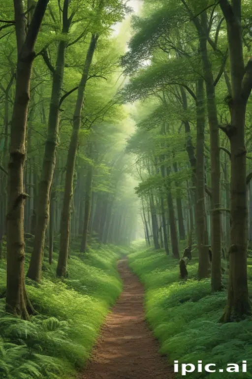 green forest aesthetic