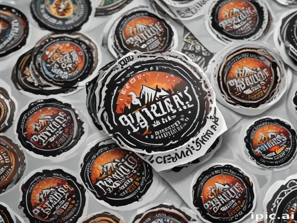 stickers mockup