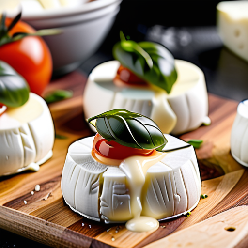 mozzarella and cream cheese appetizer