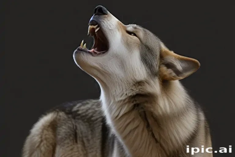 wolf howl png