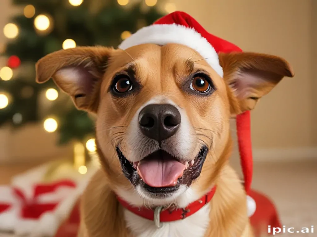 christmas dog pics