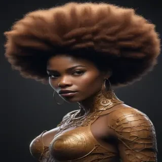 afro png