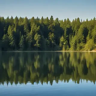 background lake