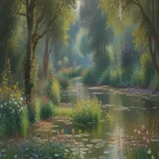claude monet wallpaper