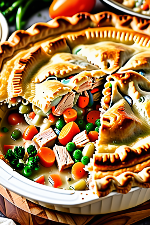 family size chicken pot pie