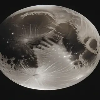 transparent moon