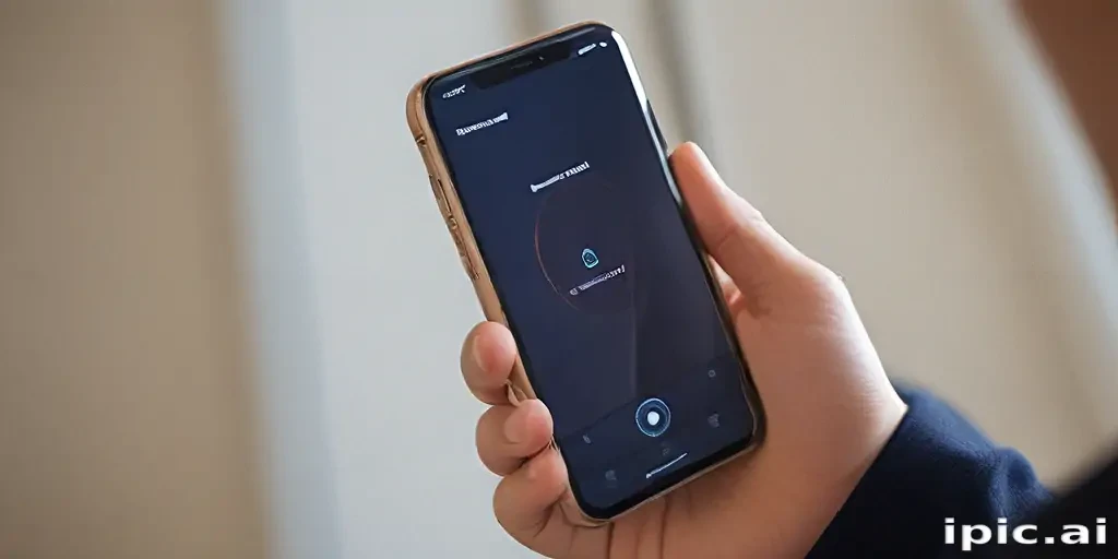 person holding phone