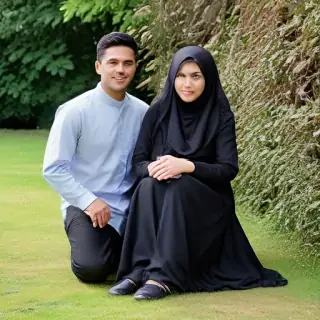 muslim couple