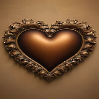 brown heart