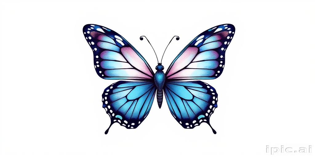 butterfly drawing png