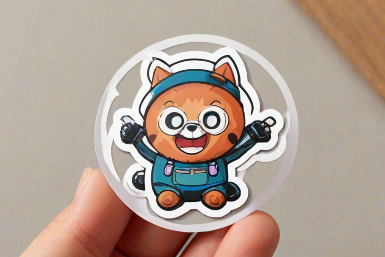 stickers with transparent background