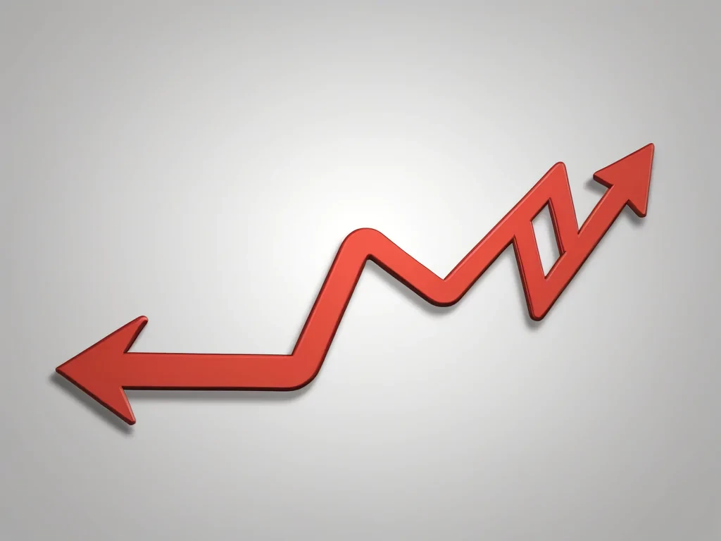 downward arrow