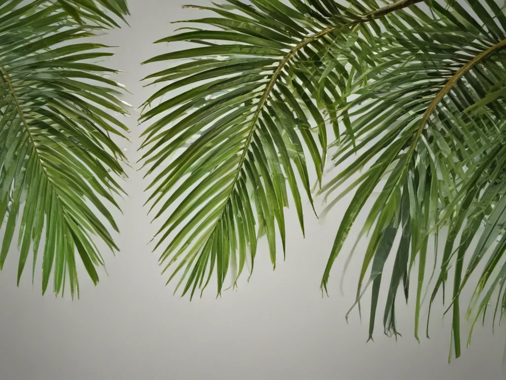 palm tree leaf png