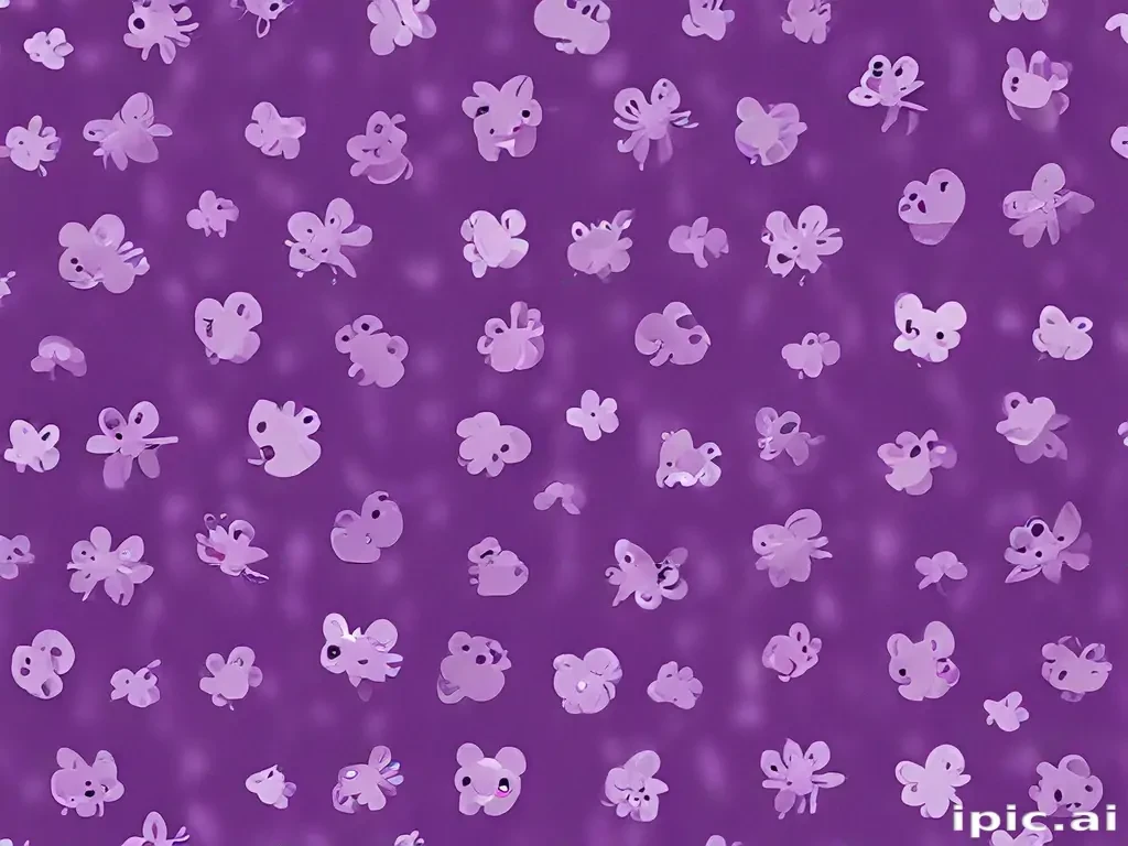 cute purple background
