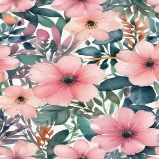 watercolor flower background