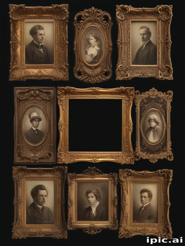 vintage frames png