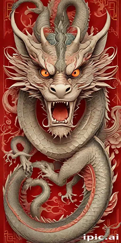 chinese dragon background