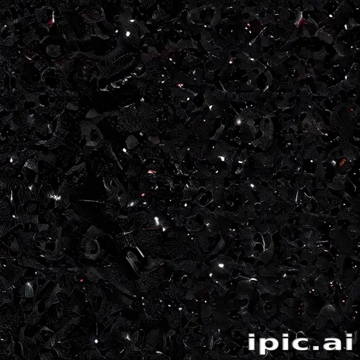black background glitter