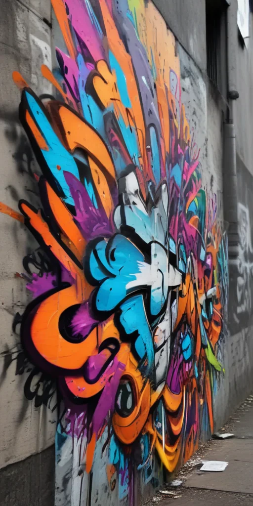 graffiti art background