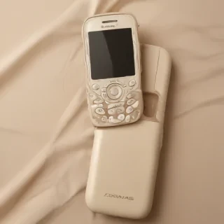 beige phone background