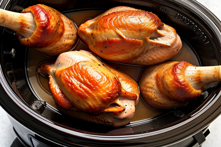 turkey drumsticks in slow cooker