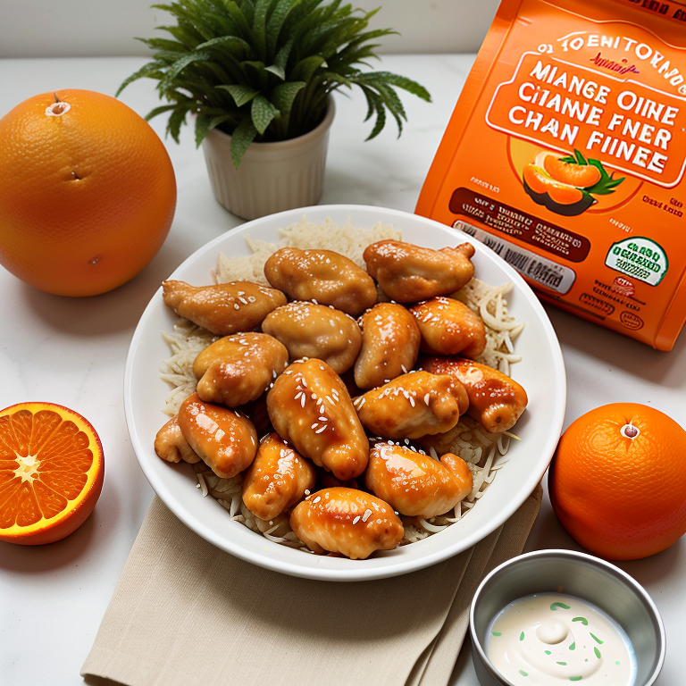 trader joe's mandarin orange chicken air fryer