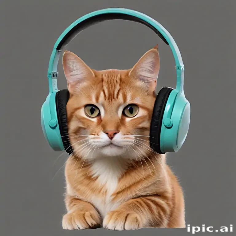 cat headphones png