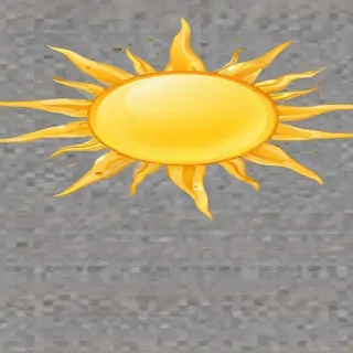 transparent background sun clipart
